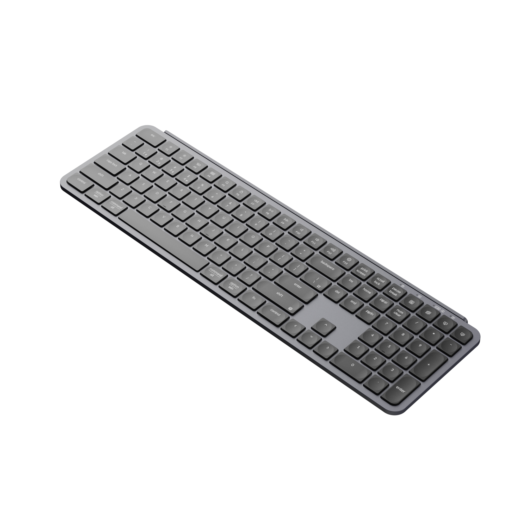 Беспроводная клавиатура Keychron B6 Pro (серый)