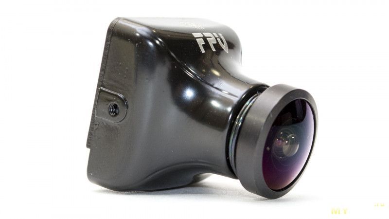 Курсовая видео камера для FPV полетов с кнопкой OSD DC5V-15V NTSC PAL Swtichable