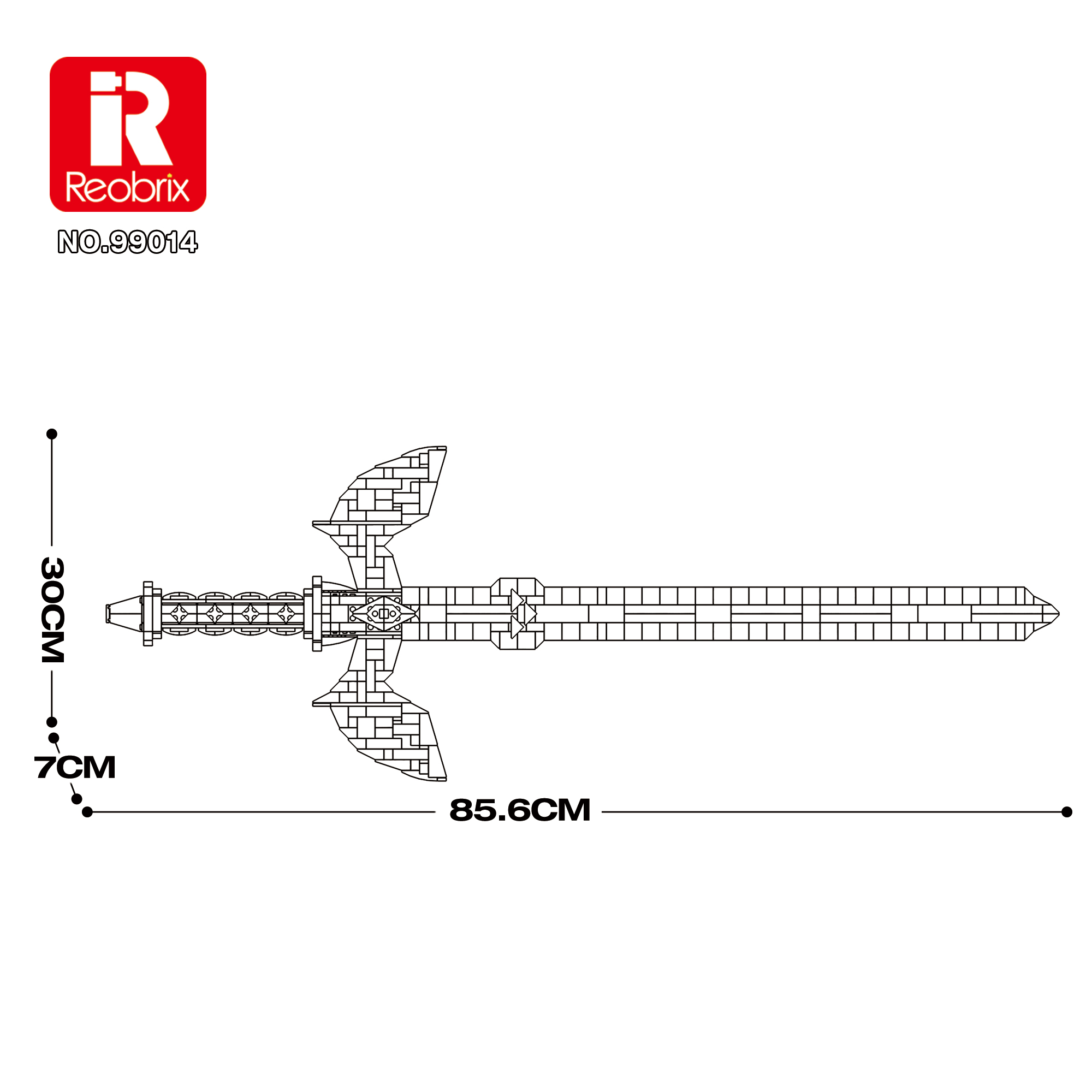 Конструктор Меч Мастеров Reobrix 99014