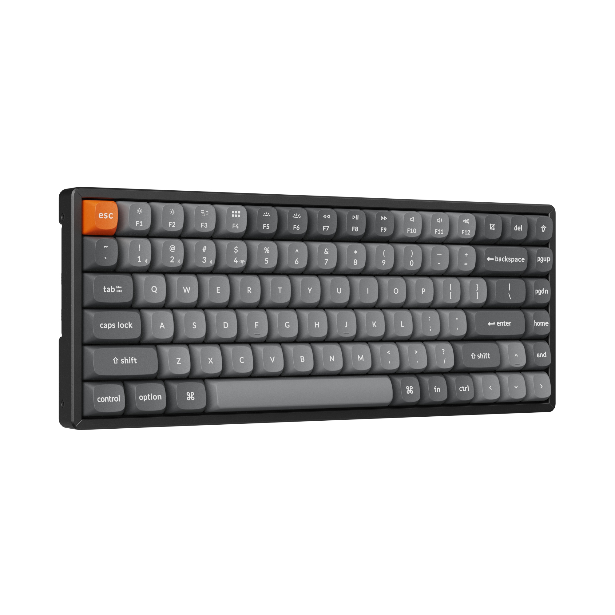 Компьютерная клавиатура Keychron K2 Max RGB Backlight Aluminum Red Switch черная