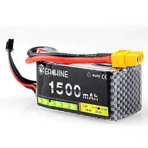 Литиевый аккумулятор Eachine 4S 1500mAh (35C)