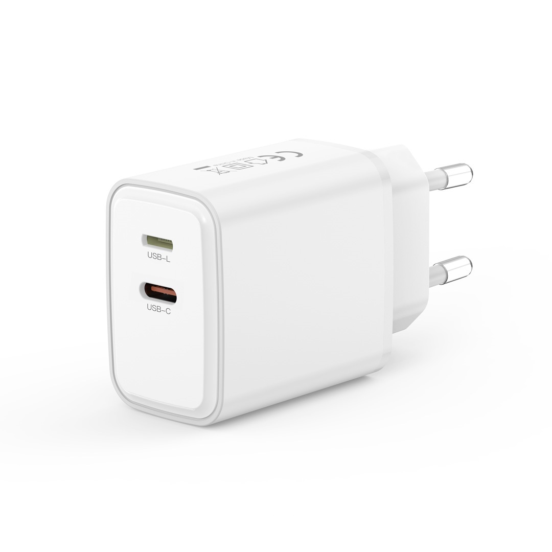Зарядное устройство с портом USB-C+L, 20 Вт L145