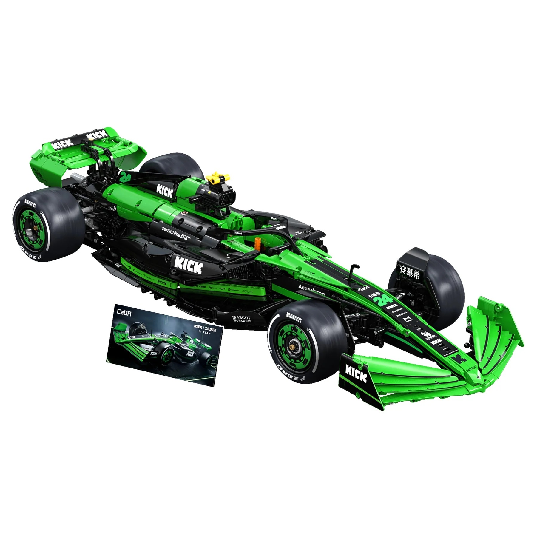 Конструктор CaDA спортивный автомобиль Sauber F1 C44 C64010W