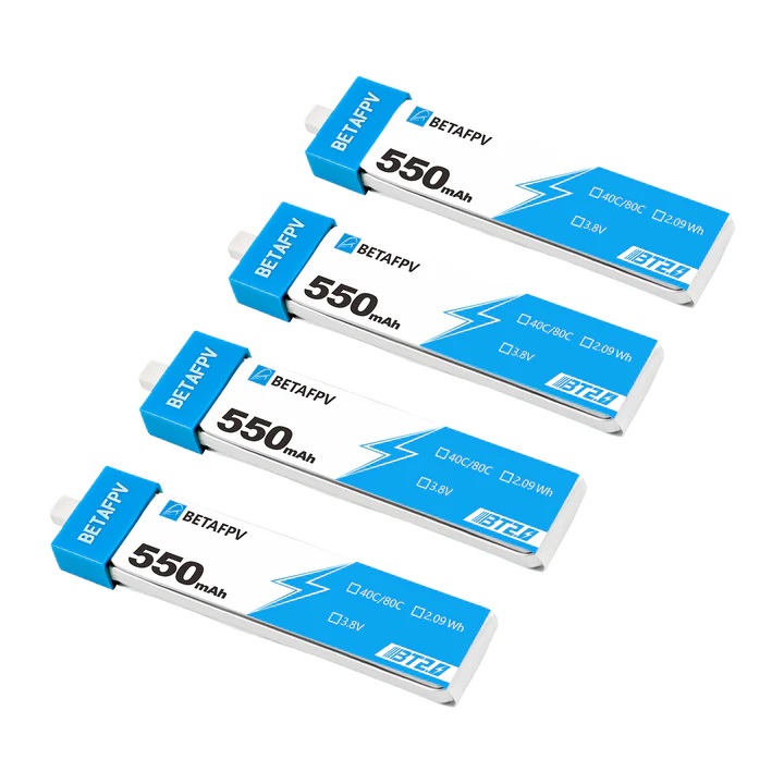 Аккумулятор BT2.0 550mAh 1S 40C HV Battery (4 шт.)