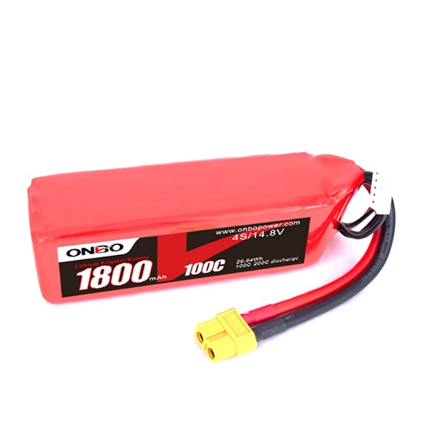 Литиевый аккумулятор Onbo 1800 mAh 4SHT (100C)