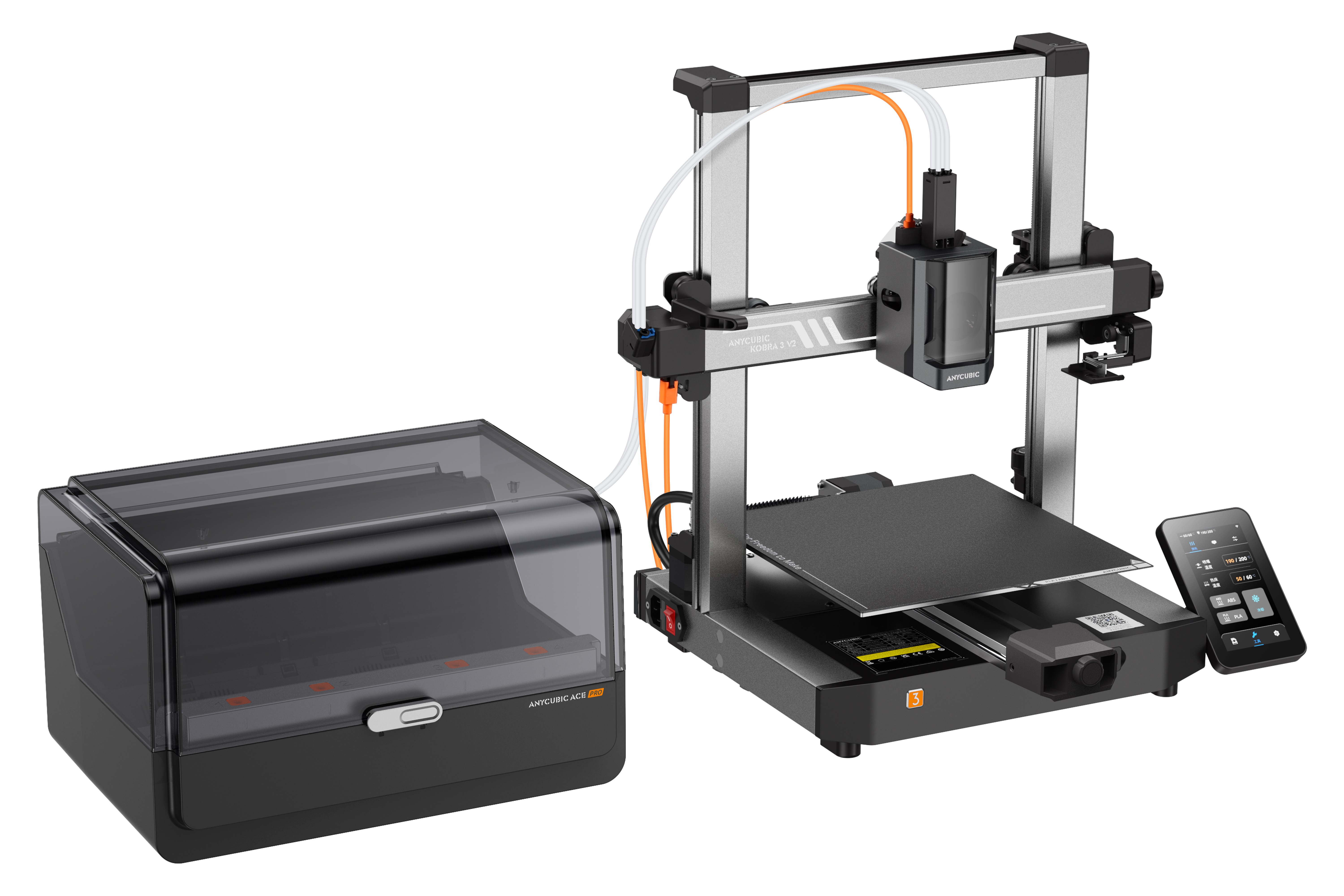 3D-принтер Anycubic Kobra 3 V2 Combo