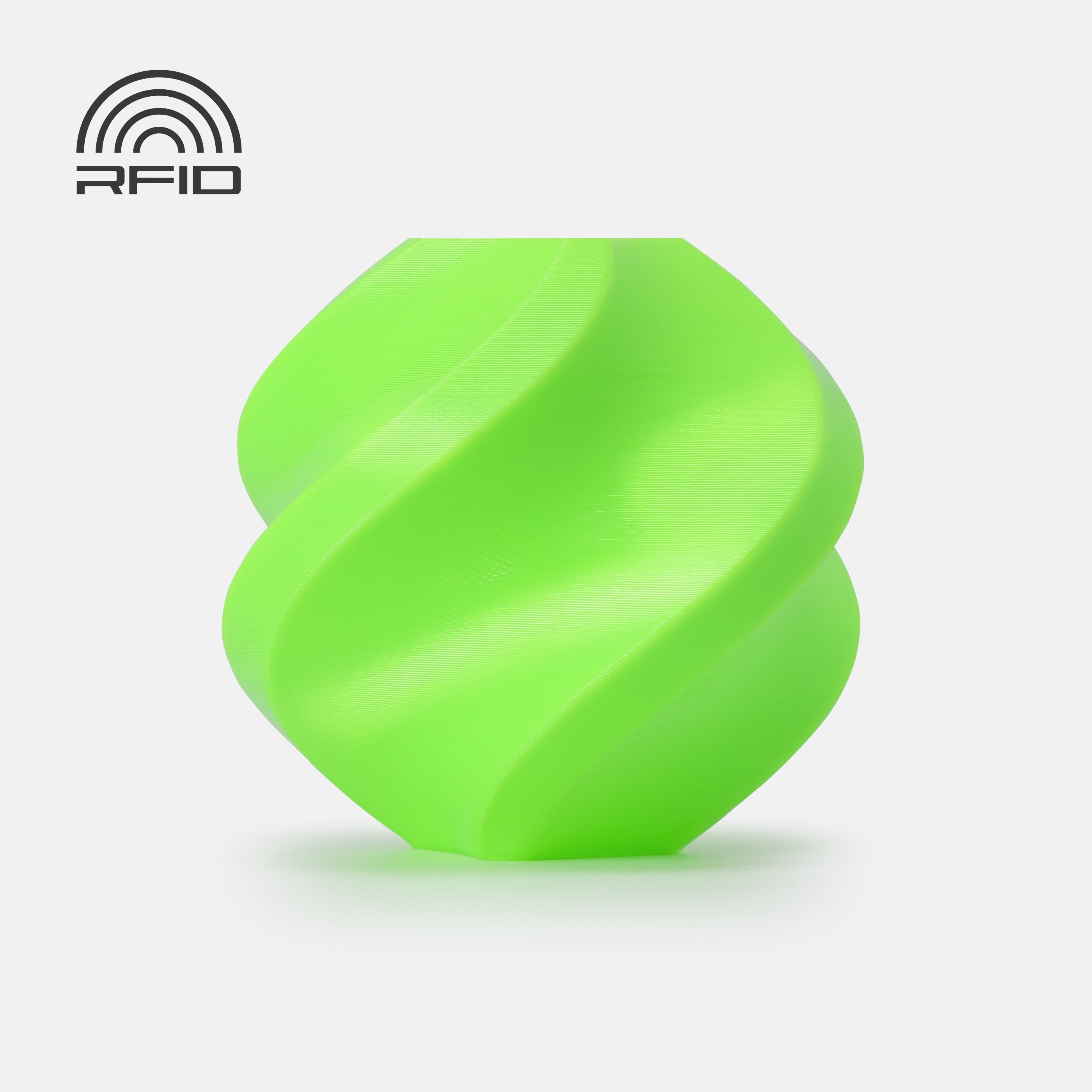 Филамент Bambu Lab TPU 68D 1.75 мм 1 кг неоновый зеленый