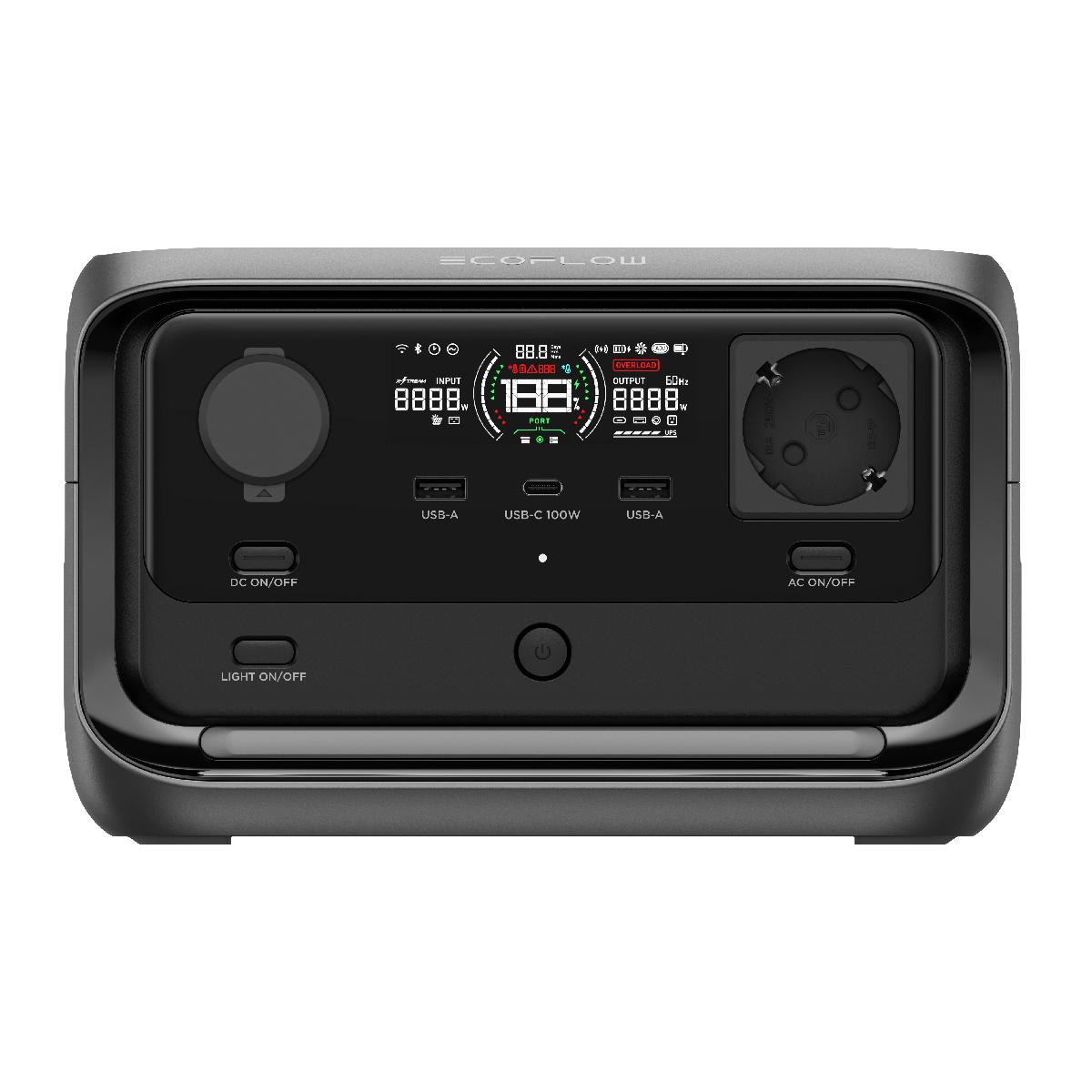 Портативная зарядная станция EcoFlow RIVER 3 Plus