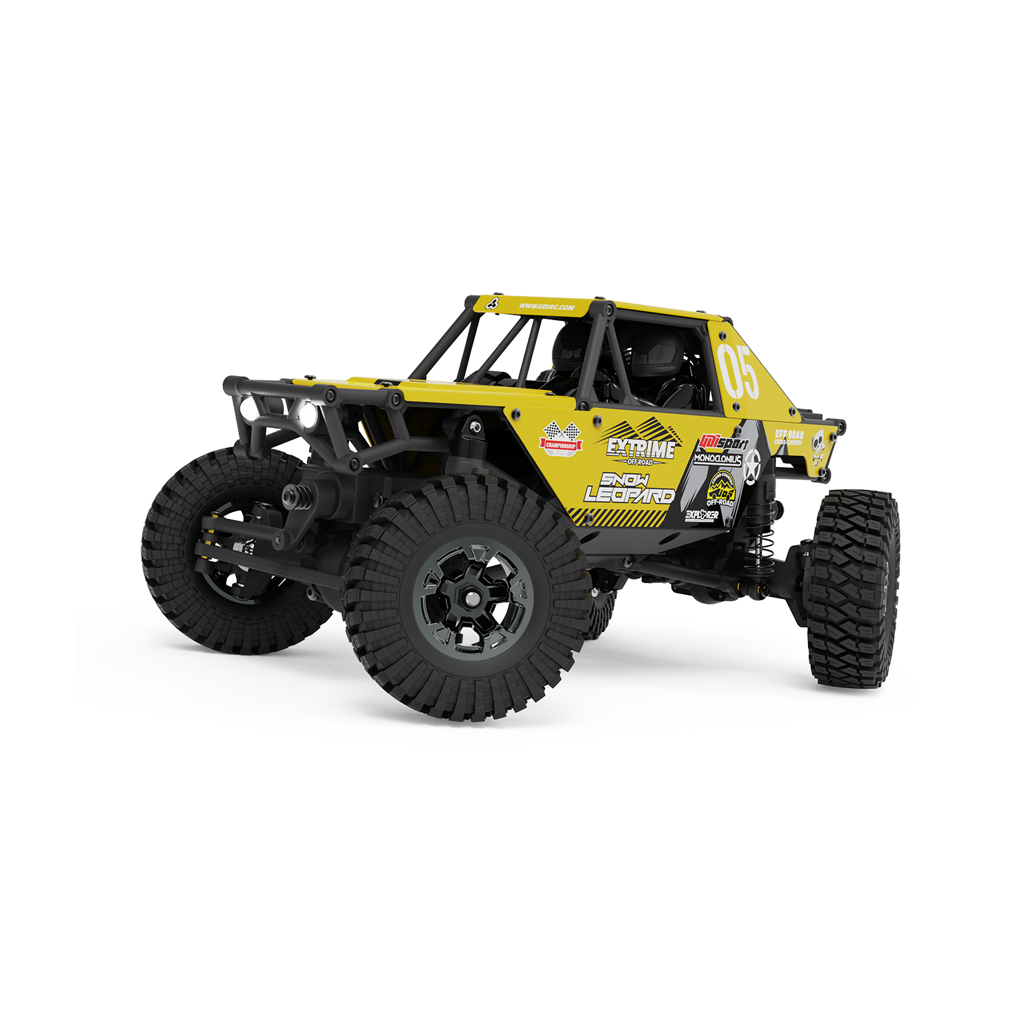 Автомобиль на радиоуправлении UCX2405PRO 1/24 желтый