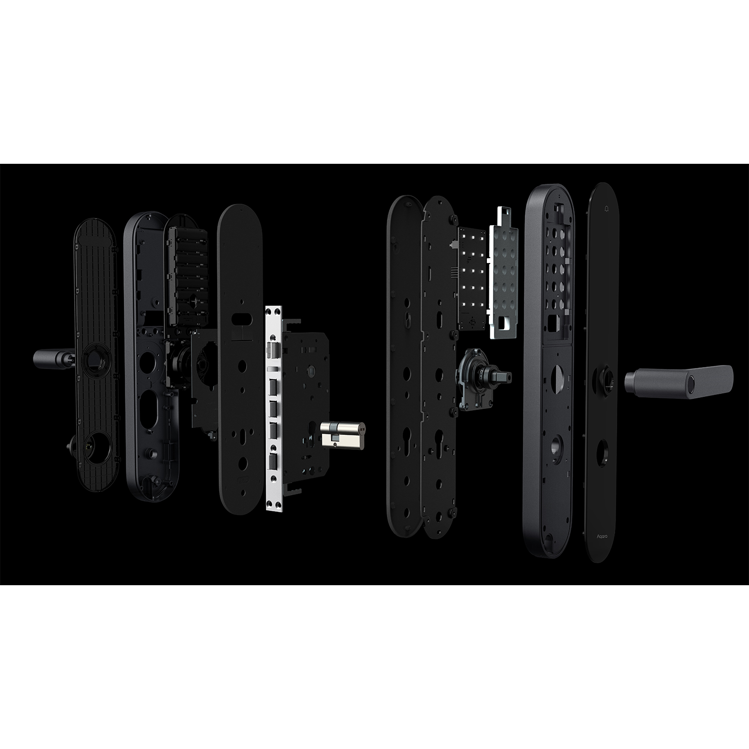 Умный дверной замок Aqara N100 (черный)