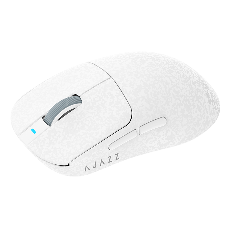 Беспроводная игровая мышь Ajazz AJ199 (белый, карбон)