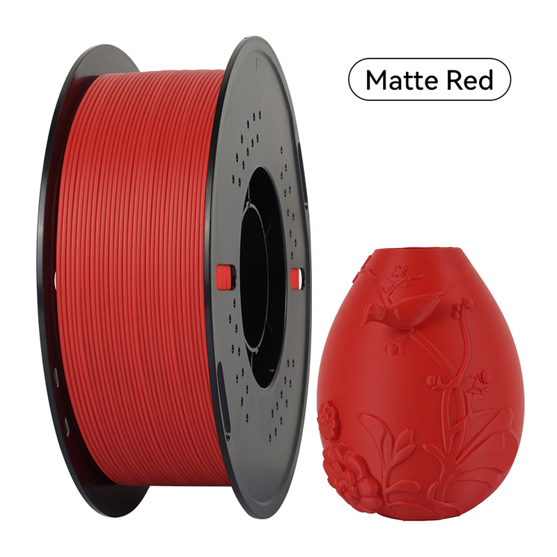 Филамент Kingroon PLA Matte Red 1.75mm 1KG