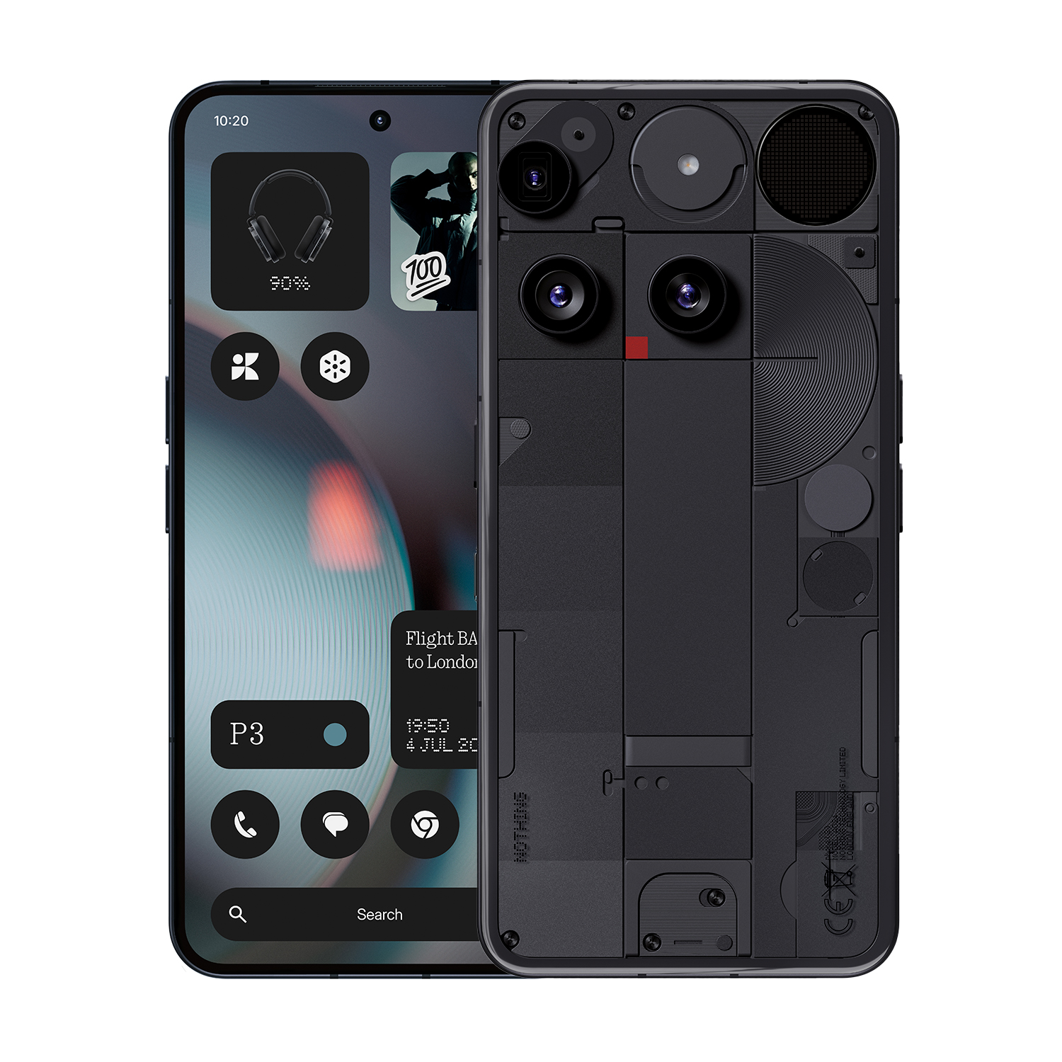Смартфон Nothing Phone (3) 12GB/256GB (черный)