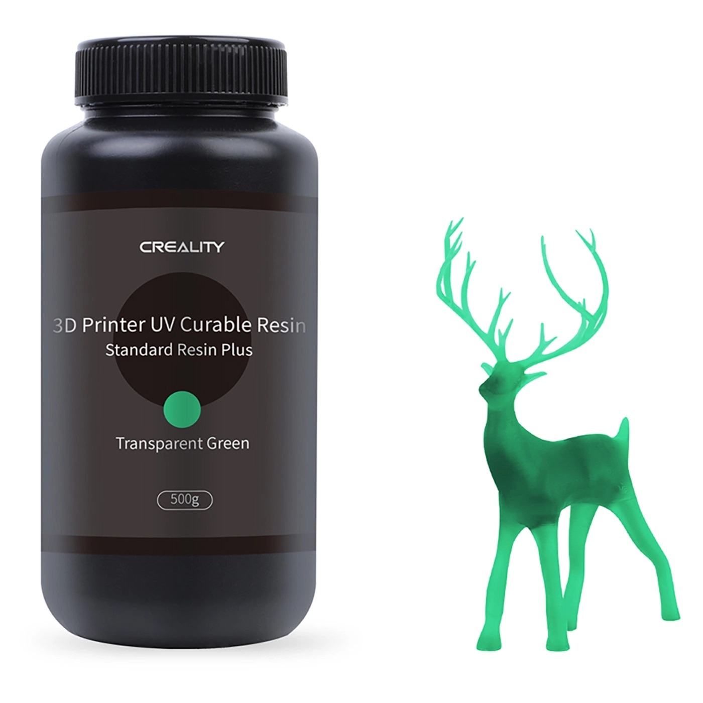 Фотополимерная смола Creality Standart Transparent Green 500g