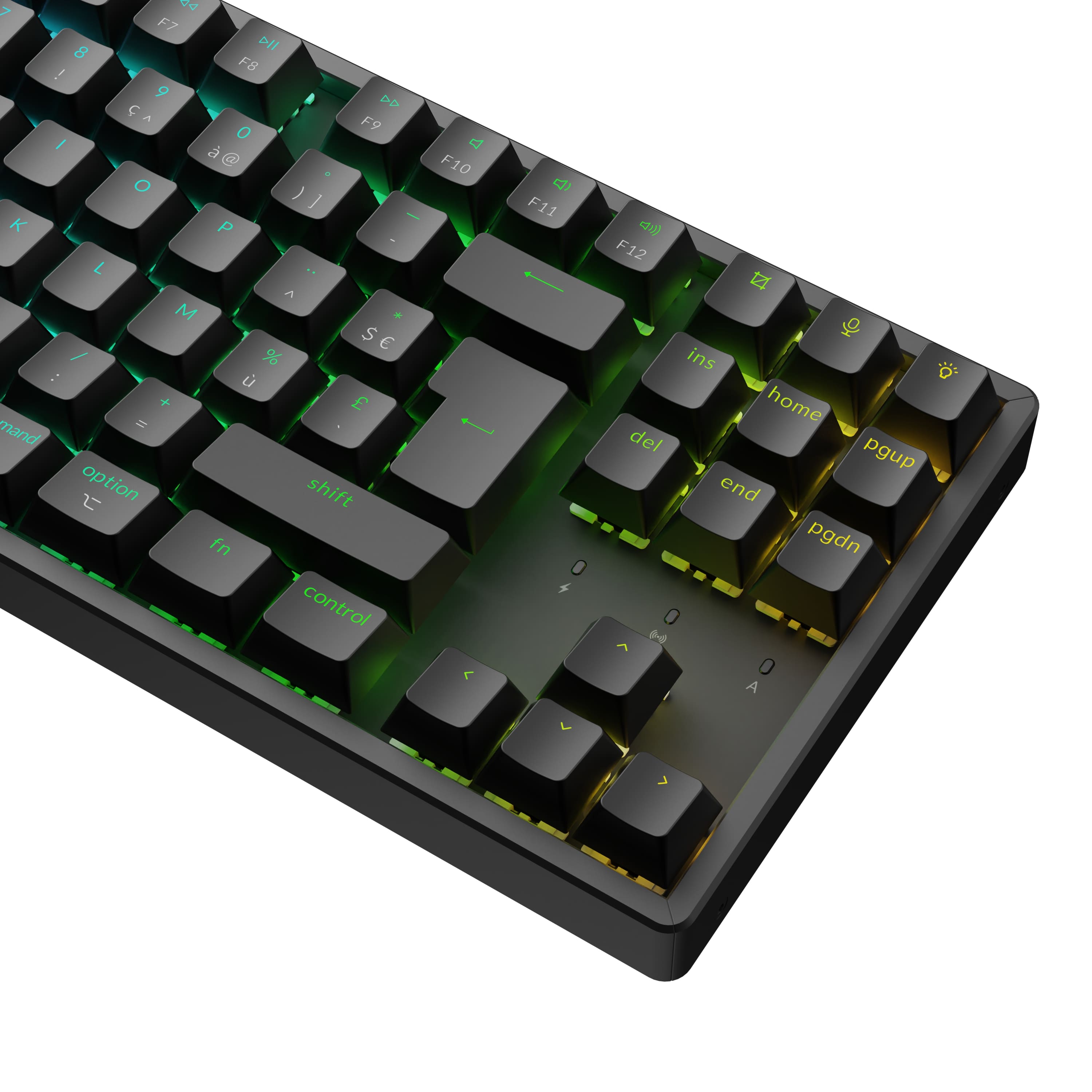 Компьютерная клавиатура Keychron K8 HE RGB Nebula Switch (K8H-J1) черная