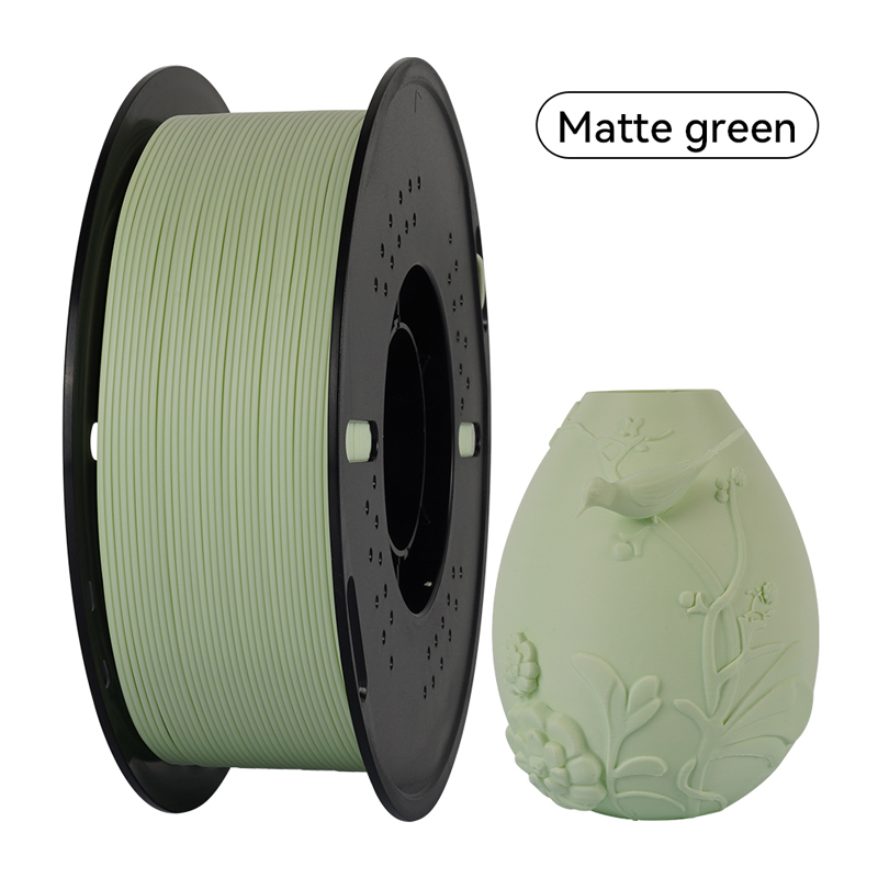 Филамент Kingroon PLA Matte Green 1.75mm 1KG