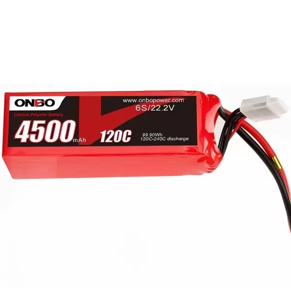 Литиевый аккумулятор Onbo 4500 mAh 6S (120C)