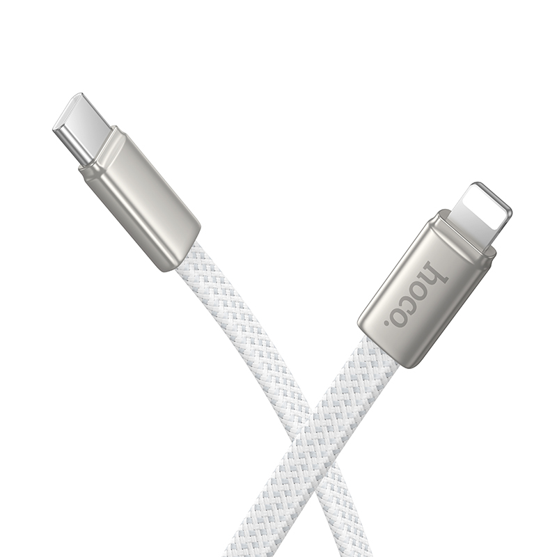 Кабель для зарядки и передачи данных Hoco X125 Exceso PD30W (Lightning, белый)