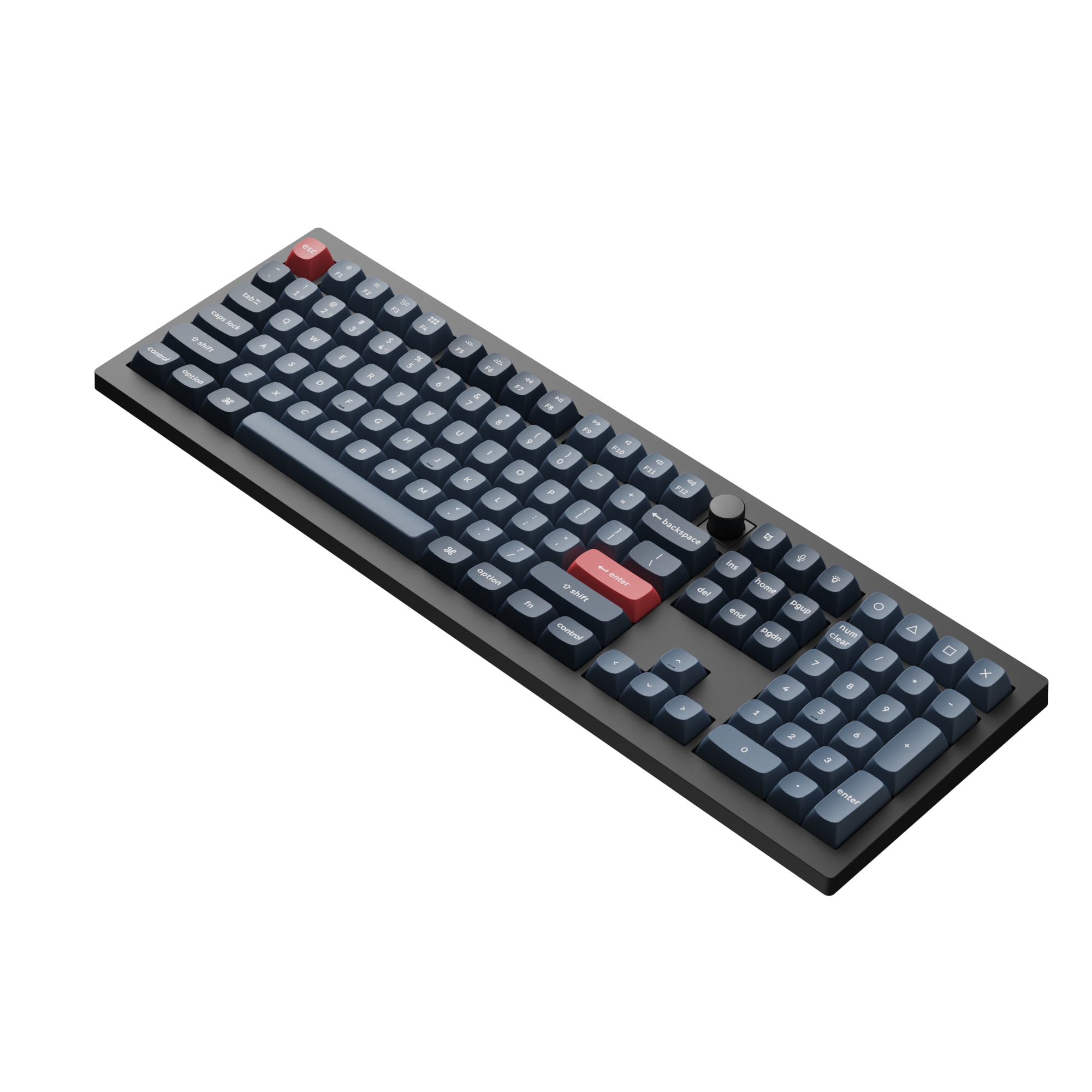 Компьютерная клавиатура Keychron V6 Max RGB Red Switch (V6M-D1) черная