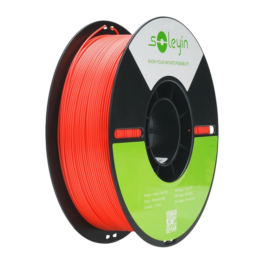 Филамент Creality PLA Soleyin Ultra, 1.75 мм, 1 кг, клубничный крем