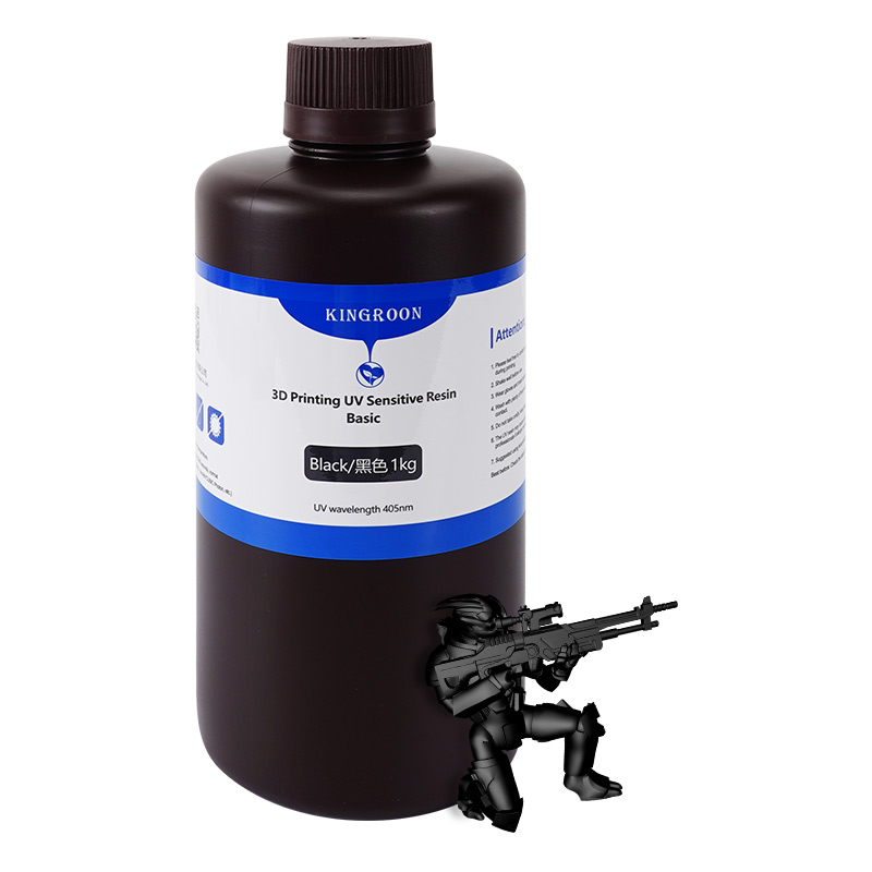 Фотополимерная смола Kingroon Standard Resin Black 1000ml