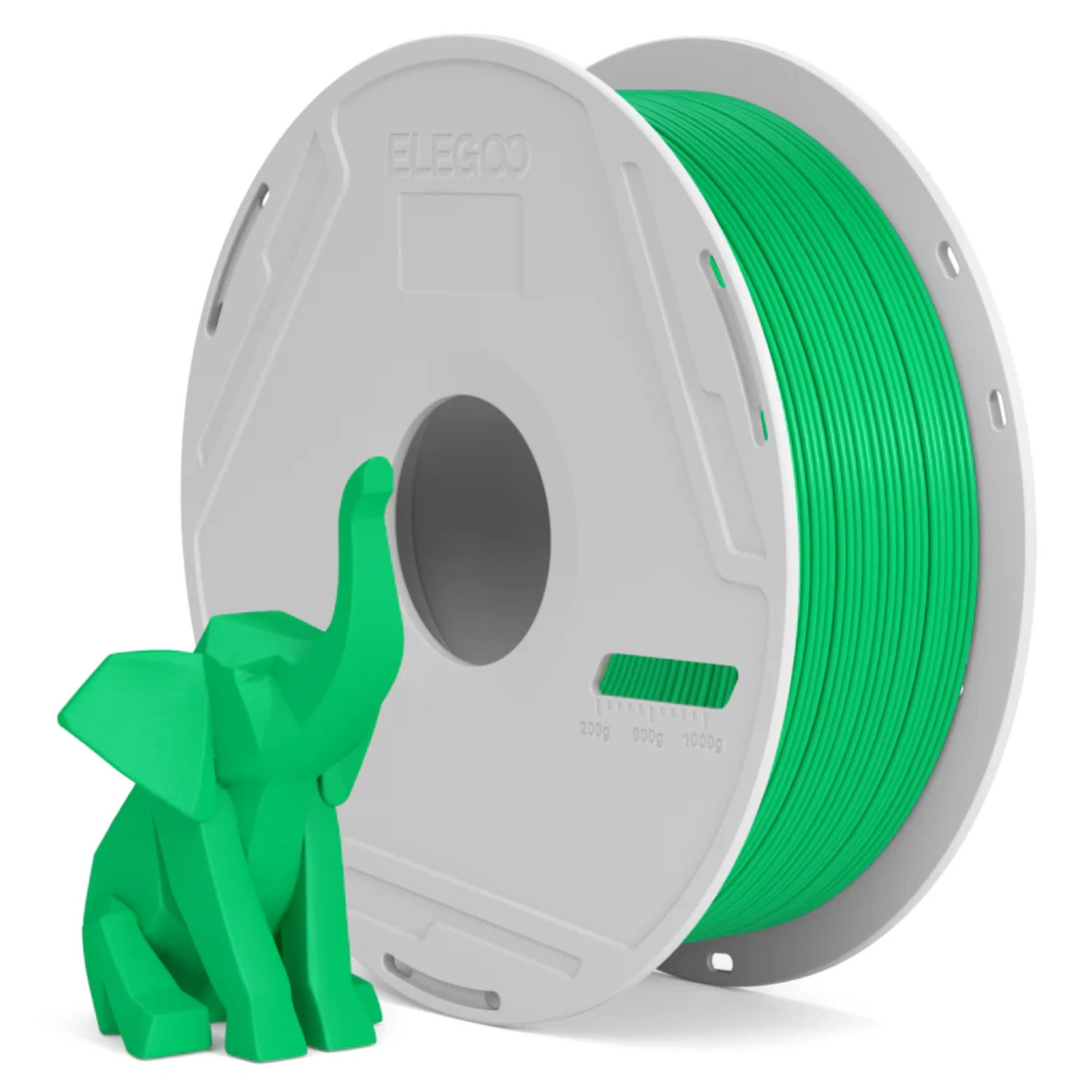 Филамент Elegoo PLA Basic, 1.75 мм, 1 кг, зеленый