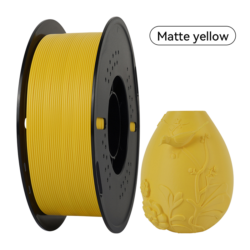 Филамент Kingroon PLA Matte Yellow 1.75mm 1KG
