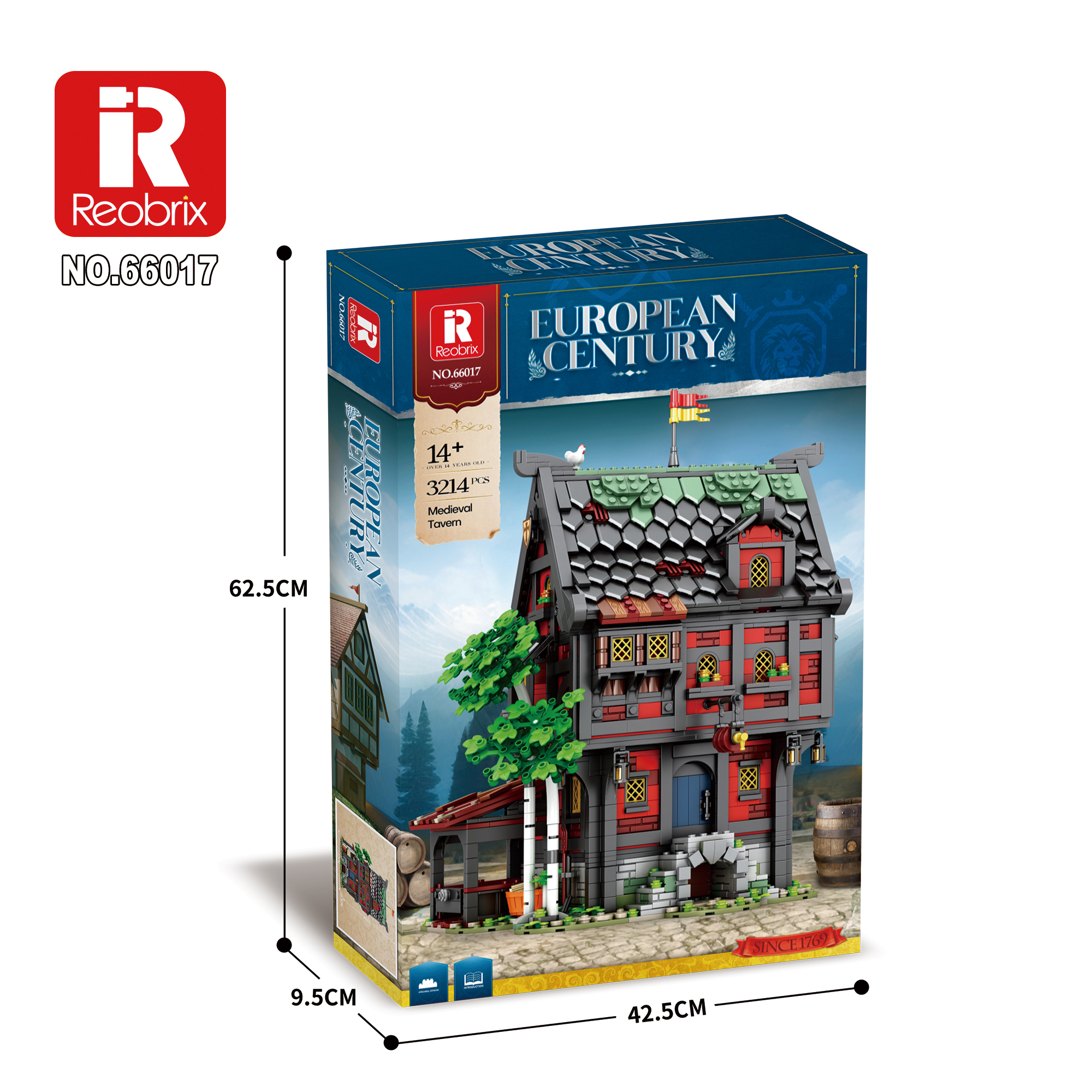 Конструктор Средневековая таверна Reobrix 66017