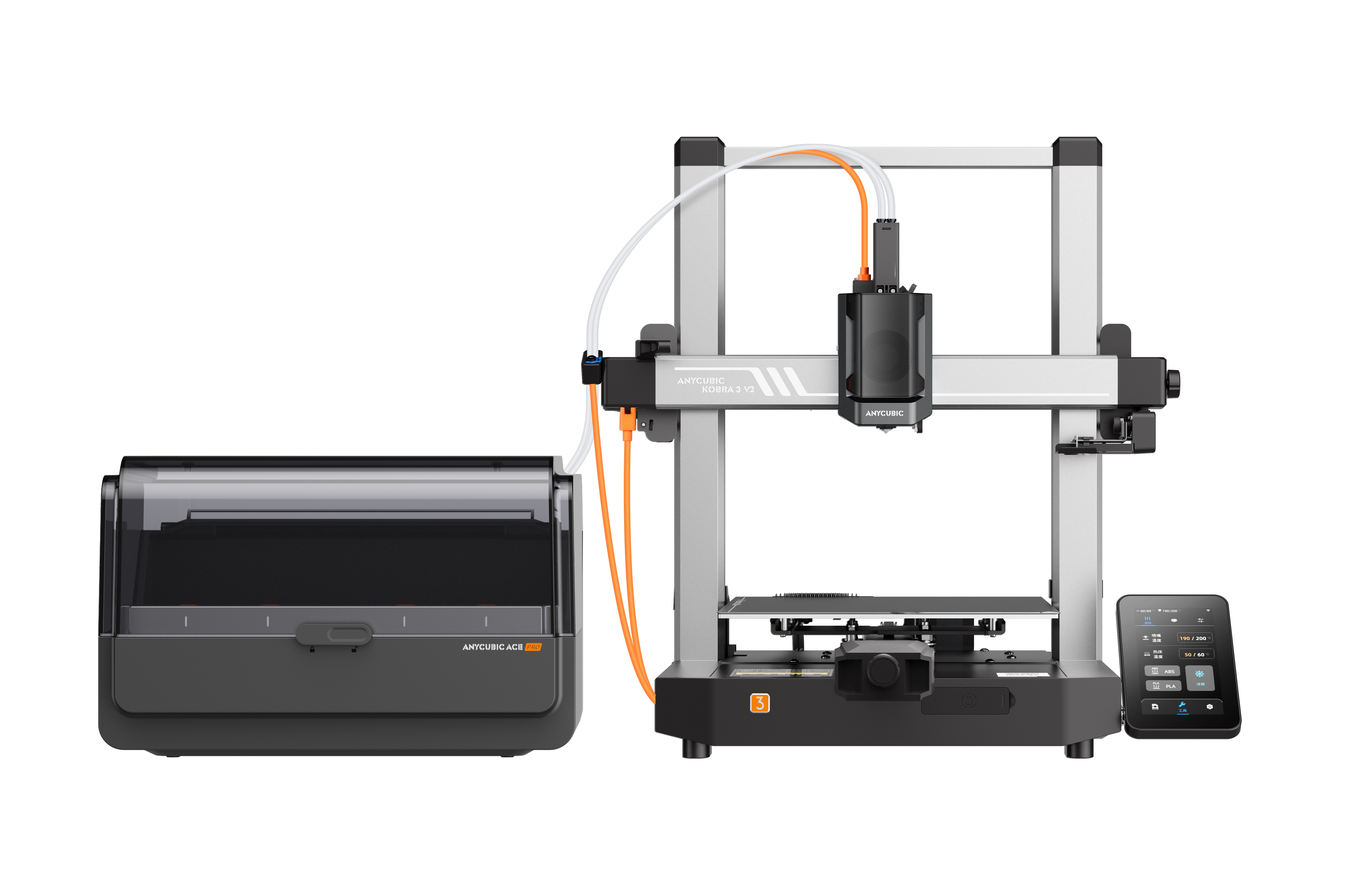 3D-принтер Anycubic Kobra 3 V2 Combo