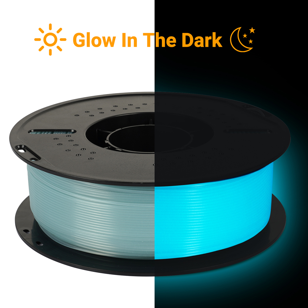 Филамент Kingroon PLA Luminous Blue 1.75mm 1KG