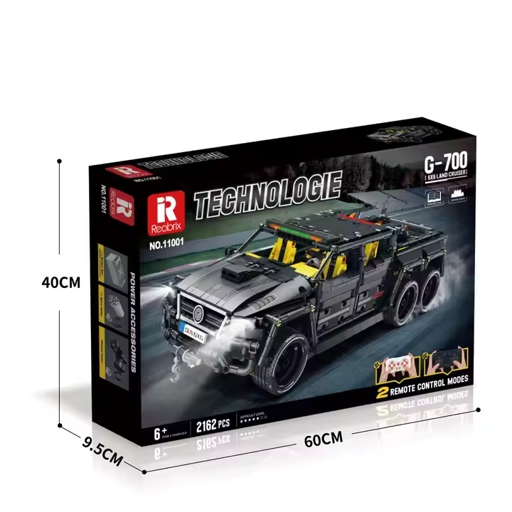 Конструктор Вездеход Reobrix 11001-D G700 6x6