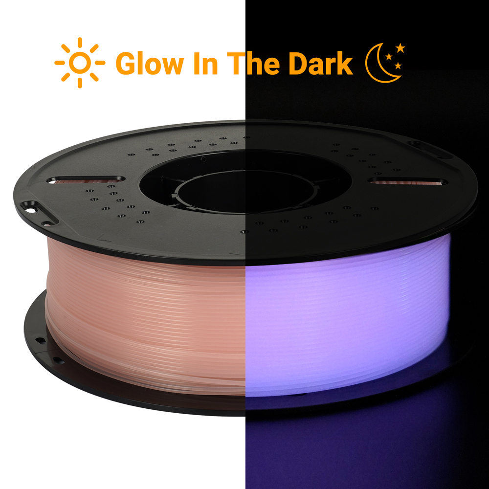 Филамент Kingroon PLA Luminous Pink 1.75mm 1KG
