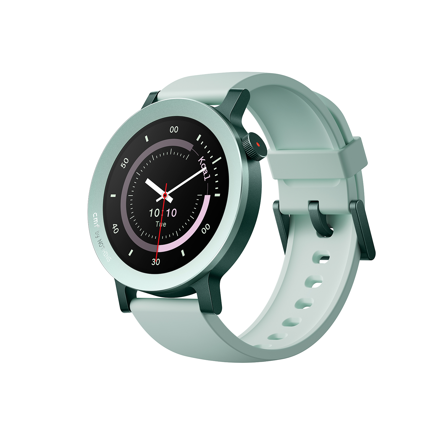 Умные часы CMF Watch 3 Pro (зеленый силиконовый ремешок)