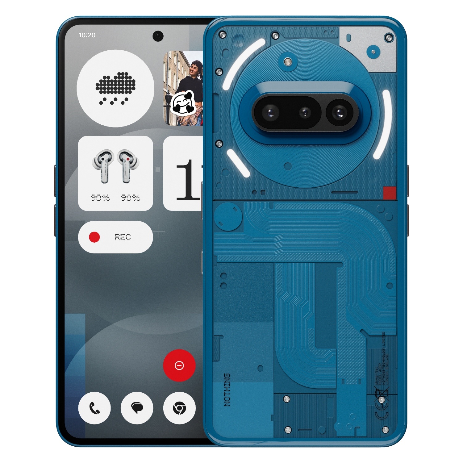 Телефон Nothing Phone (3a) 12GB/256GB (синий)