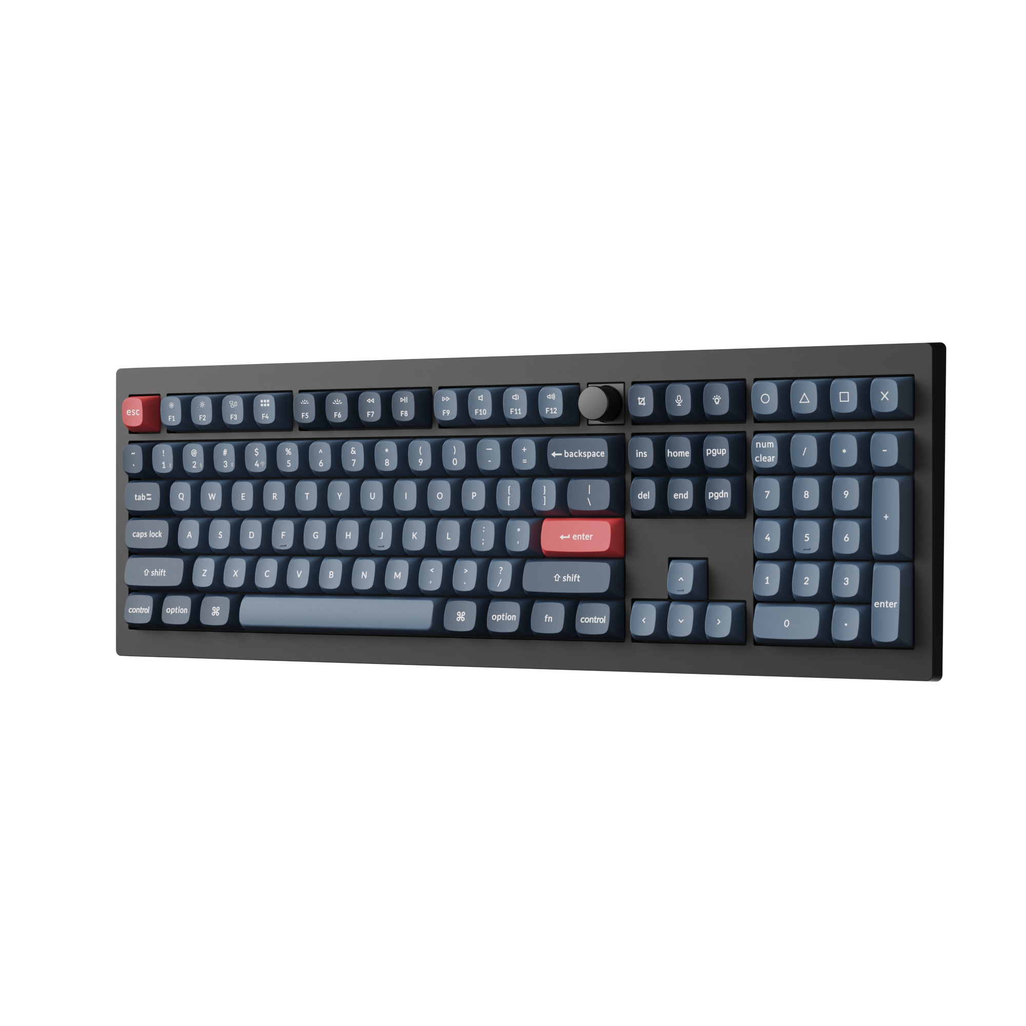 Беспроводная игровая клавиатура Keychron V6 Max Brown Switch (черный)