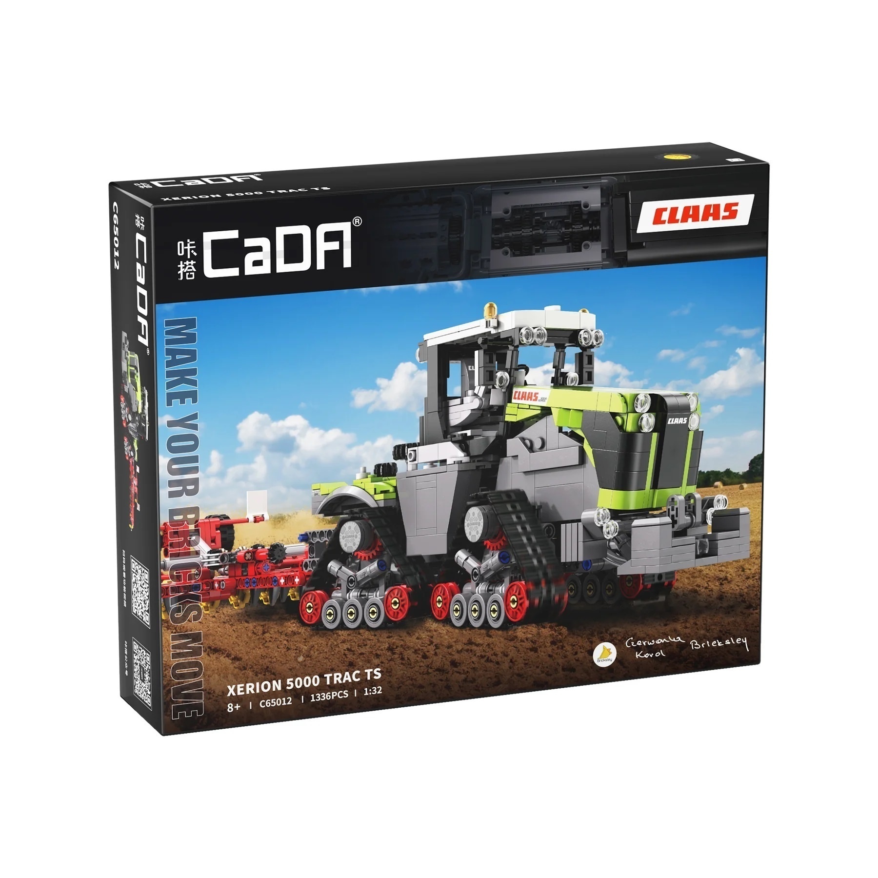 Конструктор CaDA Многофункциональный Трактор XERION C65012W