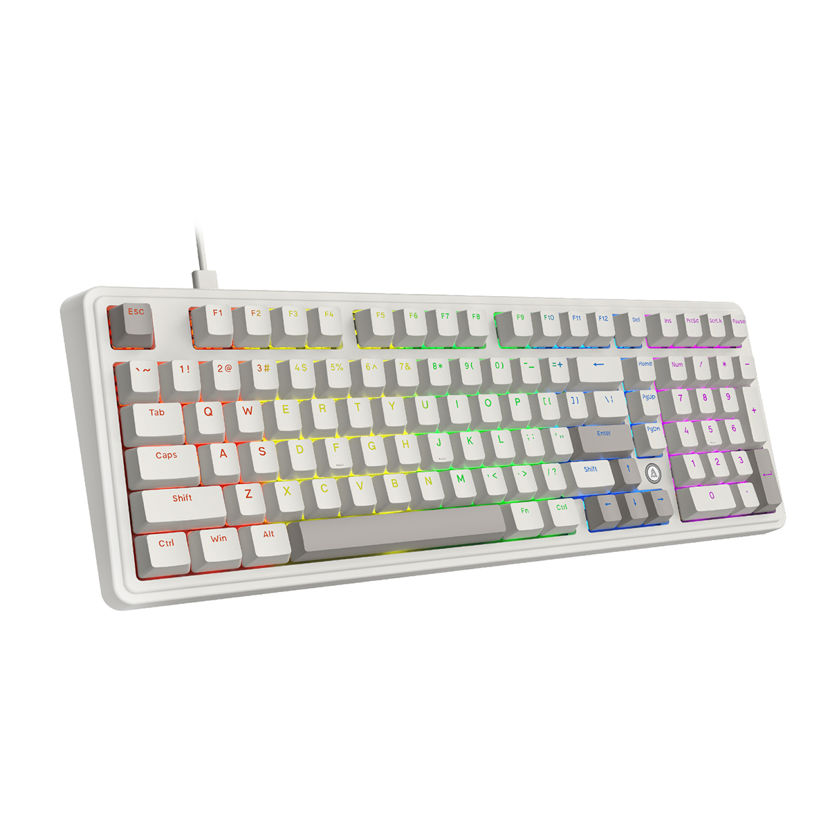 Компьютерная клавиатура AJAZZ AK980 (ретро расцветка)