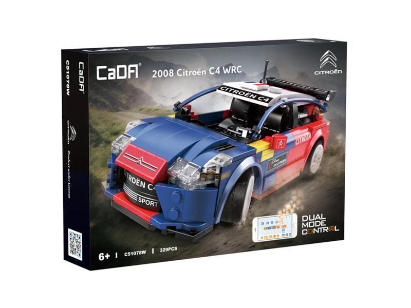 Радиоуправляемый конструктор CADA автомобиль Citroën C4WRC C51078W