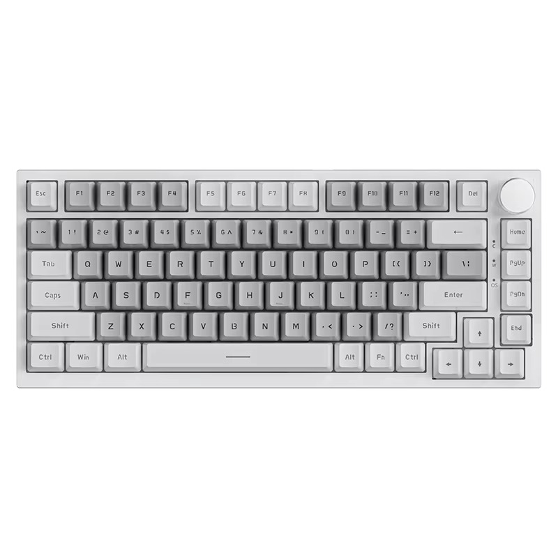 Компьютерная клавиатура AJAZZ AK820 (бело-серая)