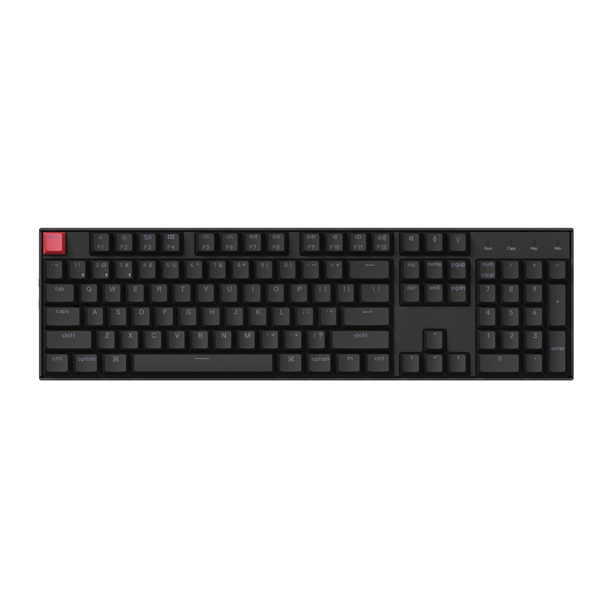 Компьютерная клавиатура Keychron K10 RGB Banana Switch (K10X-C4) черная