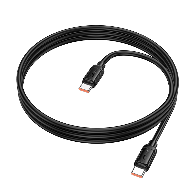 Кабель для зарядки и передачи данных Hoco X115 Surpass 240W (USB-C to USB-C, черный)