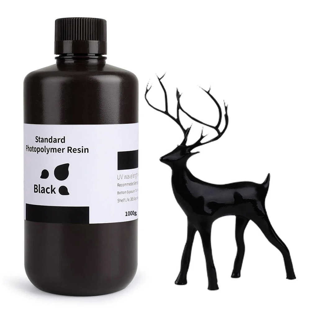Фотополимерная смола Elegoo Standard Resin 1000g (черный)