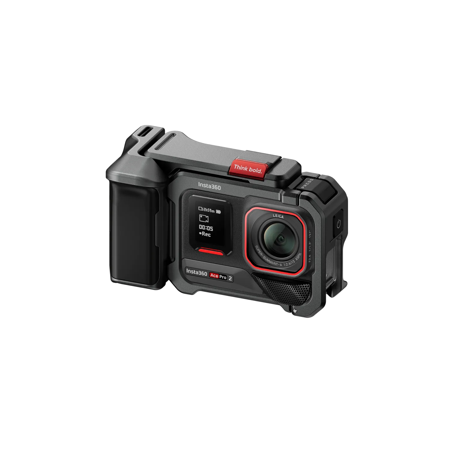 Ручка-держатель Insta360 Ace Pro 2/Ace Pro Xplorer (тёмно-серый)