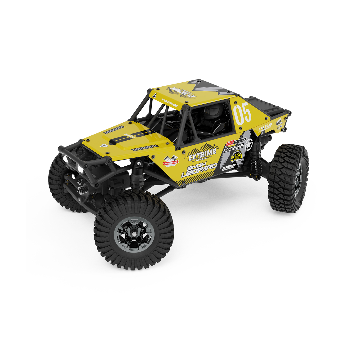 Автомобиль на радиоуправлении UCX2405PRO 1/24 желтый