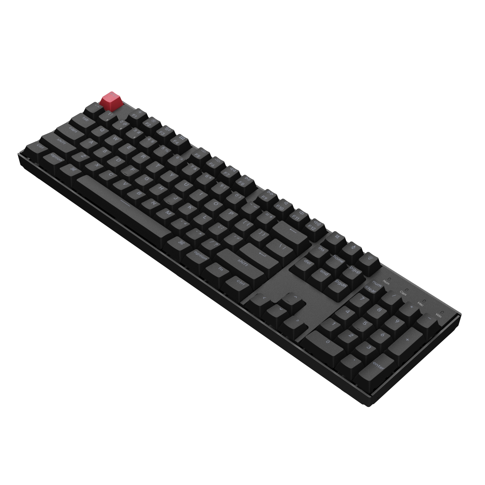 Компьютерная клавиатура Keychron K10 RGB Banana Switch (K10X-C4) черная