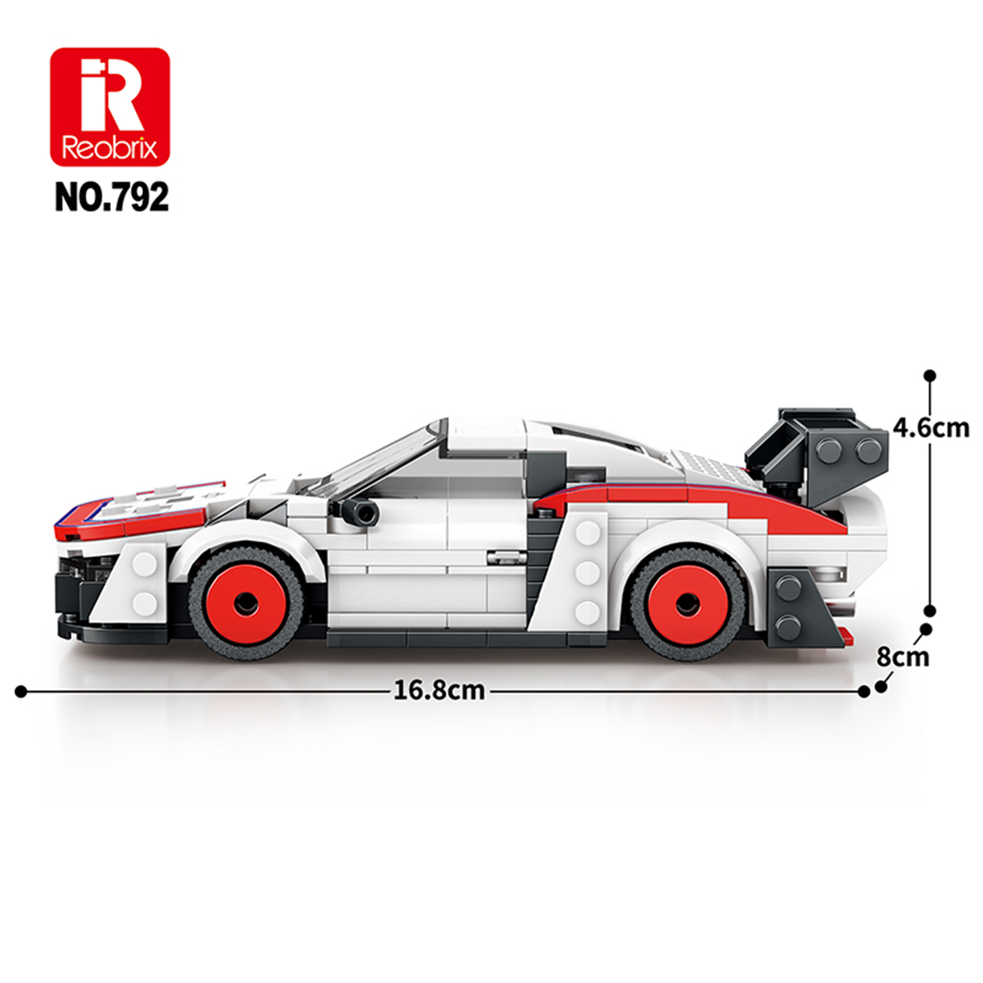 Конструктор Гоночный автомобиль Reobrix 792
