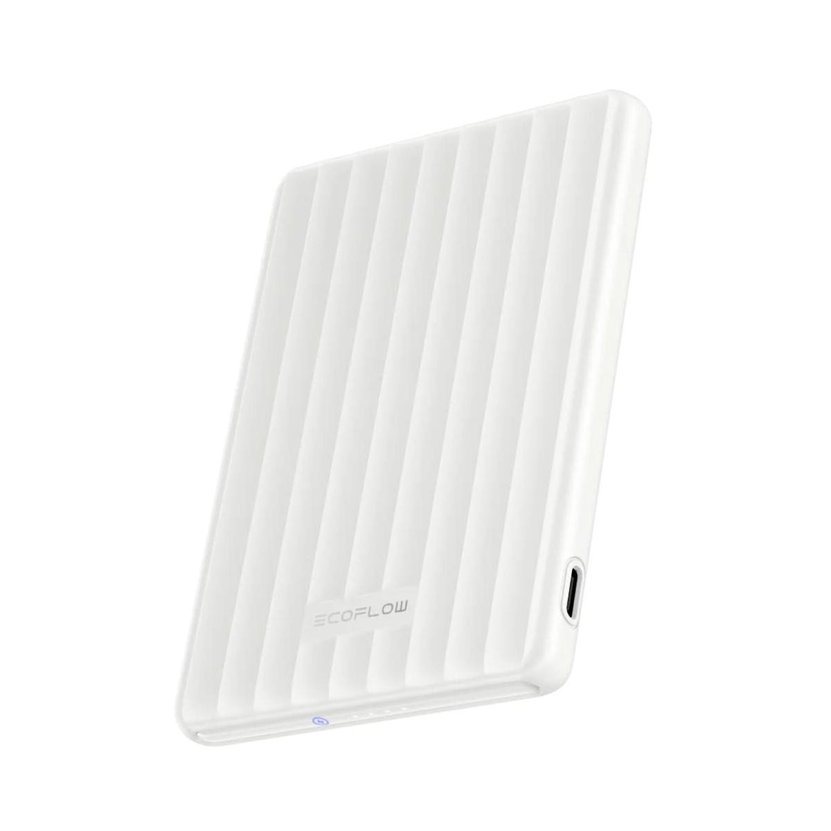 Повербанк ECOFLOW RAPID Mag белый (5000 мАч, 7,5 Вт, магнитная зарядка)