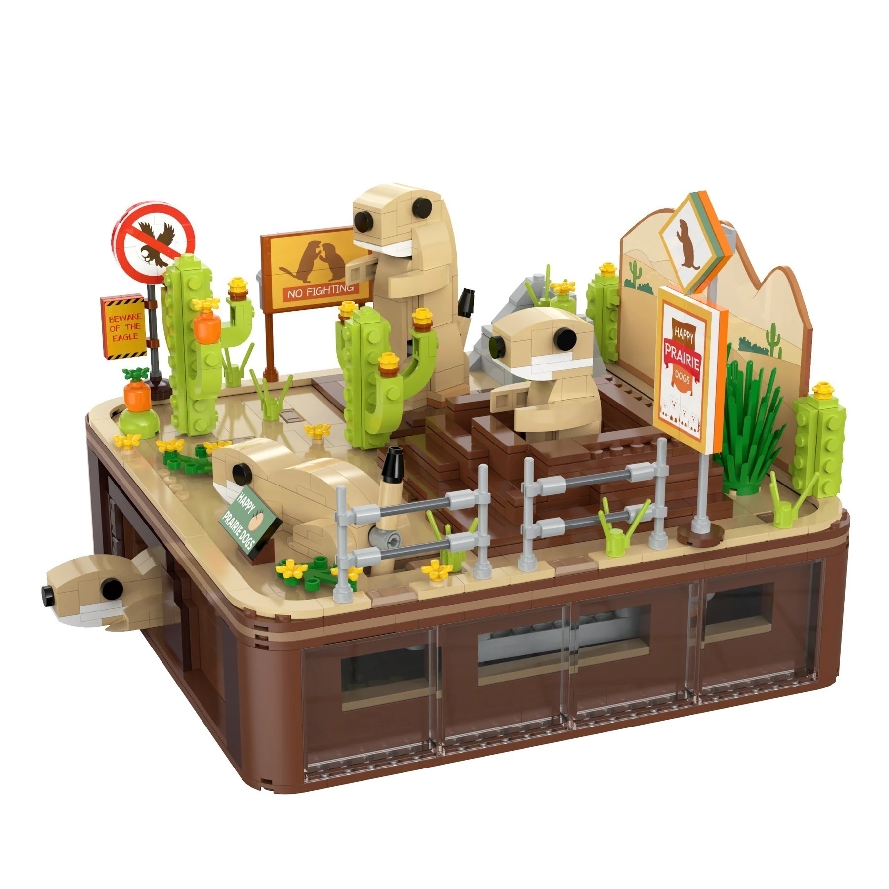 Конструктор CaDA Парк Сурков Groundhog life-world C71008W
