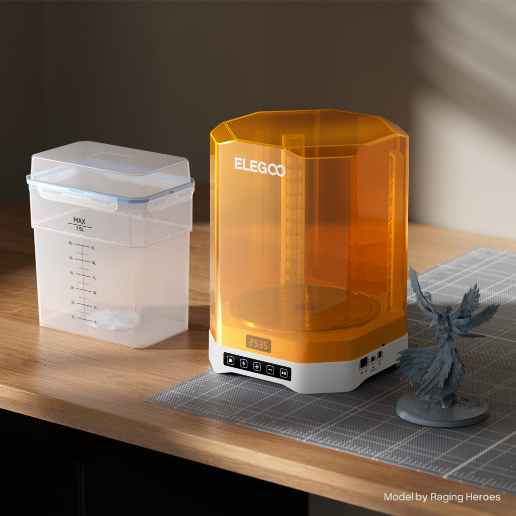 Полимеризационная камера и мойка Elegoo Mercury Plus V3.0