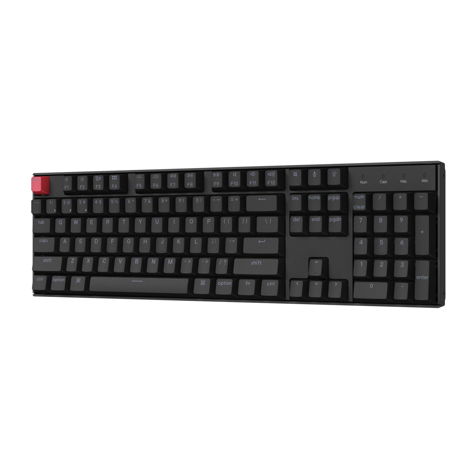 Компьютерная клавиатура Keychron K10 RGB Banana Switch (K10X-C4) черная